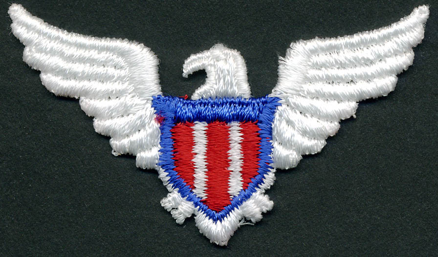 2" Eagle Patch With USA Shield-Red/White/Blue (Sew-on)