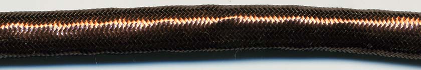 3/8" Metallic Tubular Cord-Bronze