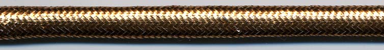 1/4" Metallic Tubular Cord-Copper
