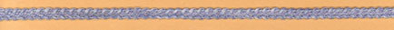 3/16" 4 Line Poly Star Braid-Light Denim<br>See Special Pricing Tab