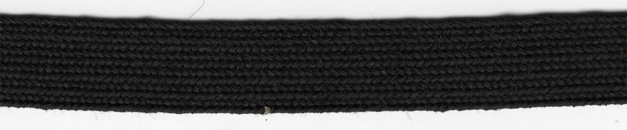 <font color="red">IN STOCK</font><br>1/2" Military Uniform Mohair Braid-Black