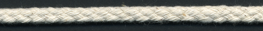 <font color="red">IN STOCK<br>MADE IN USA</font><br>1/4" Round 100% ORGANIC COTTON Drawcord-Natural