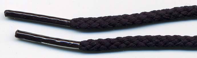 <font color="red">IN STOCK<br>MADE IN USA</font><br>42" Tipped Cotton Drawcord-Navy