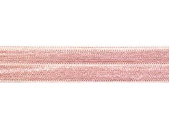 <font color="red">IN STOCK</font><br>5/8" Nylon Foldover Elastic-Light Pink