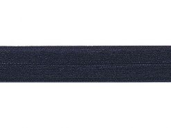 <font color="red">IN STOCK</font><br>5/8" Nylon Foldover Elastic-Navy