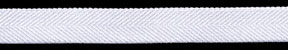 <font color="red">IN STOCK</font><br>1/2" Nylon Stretch Twill Tape-White