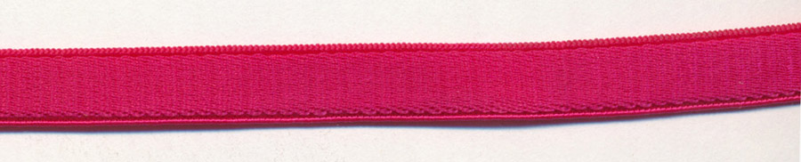 <font color="red">IN STOCK</font><br>3/8" Antron Bra Strap Elastic-Fuchsia