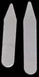 <font color="red">IN STOCK</font><br>3/8" X 2+3/8" Standard Collar Stays-Clear