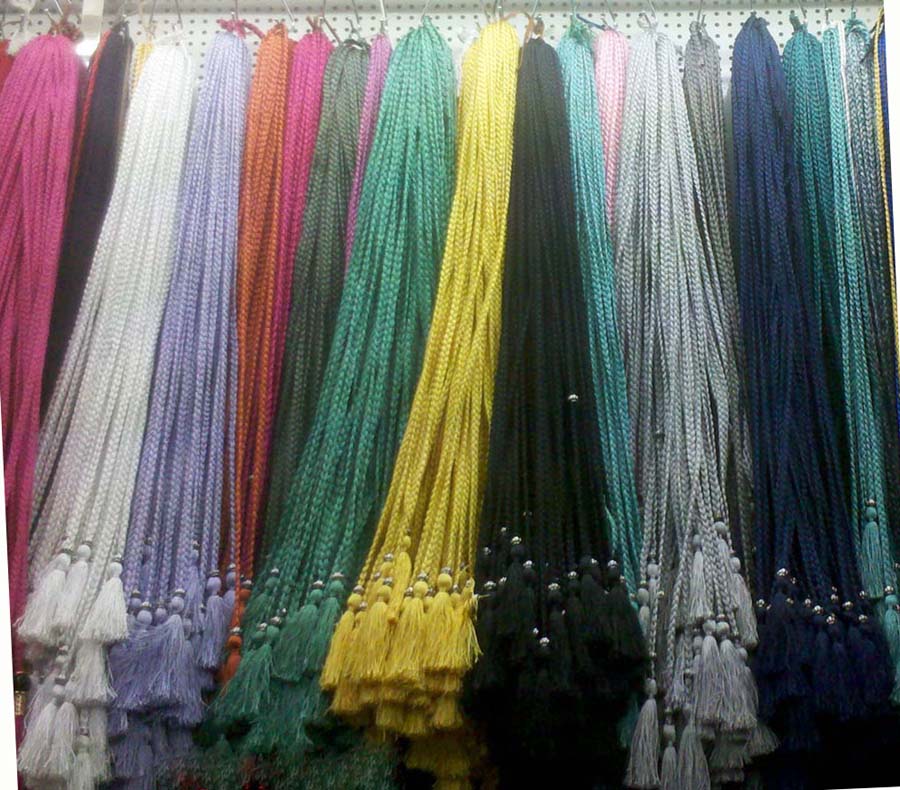 Braided Cord Tassel Belts-Color Examples