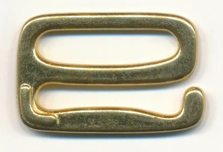 <font color="red">IN STOCK</font><br>7/8" "E" Hook-Gold