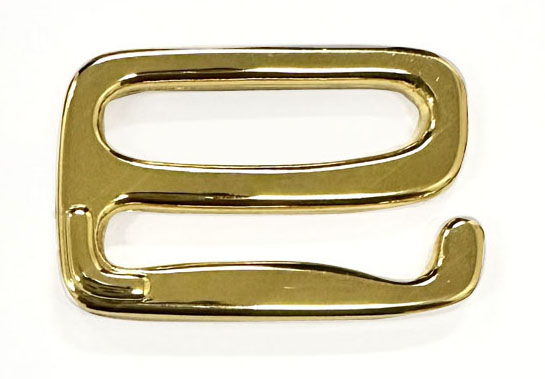 <font color="red">IN STOCK</font><br>7/8" "E" Hook-Gold