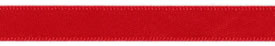 <font color="red">IN STOCK</font><br>1/4" Single Face Poly Satin Ribbon-Red