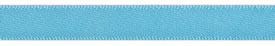 <font color="red">IN STOCK</font><br>1/4" Single Face Poly Satin Ribbon-Light Blue