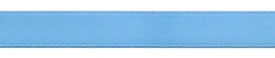 <font color="red">IN STOCK</font><br>1/4" Single Face Poly Satin Ribbon-Blue Mist