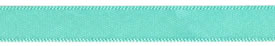 <font color="red">IN STOCK</font><br>1/4" Single Face Poly Satin Ribbon-Aqua