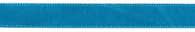 <font color="red">IN STOCK</font><br>1/4" Single Face Poly Satin Ribbon-Turquoise