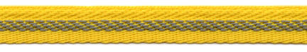 <font color="red">IN STOCK</font><br>3/8" Poly Safety Reflector Stripe-Yellow/Silver