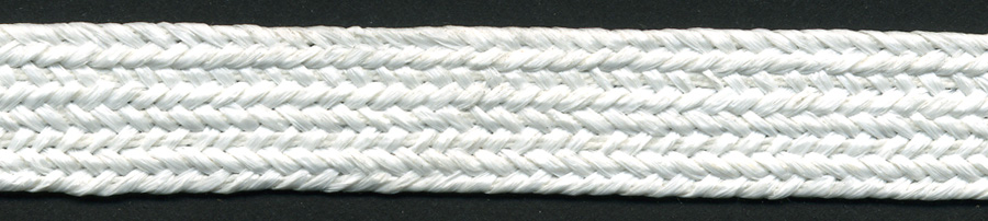 <font color="red">IN STOCK</font><br>7/16" Poly Raffia Tape-White