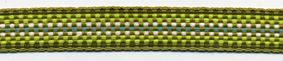 1/2" Poly Ombre Braid-Green Combo<br>see Special Pricing Tab