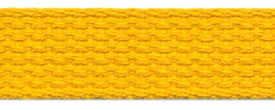 <font color="red">IN STOCK</font><br>1" Cotton Webbing-Gold<br>(Industry Standard)