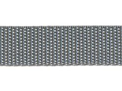 <font color="red">IN STOCK</font><br>1" Polypro Webbing-Grey<br>(Industry Standard)