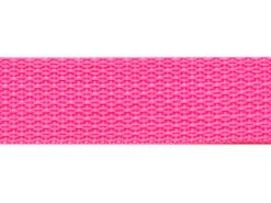 <font color="red">IN STOCK</font><br>1" Polypro Webbing-Hot Pink<br>(Industry Standard)