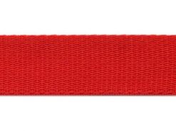 <font color="red">IN STOCK</font><br>1" Polypro Webbing-Red<br>(Industry Standard)
