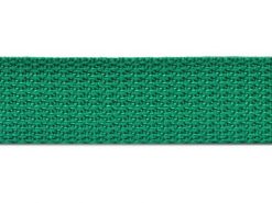 <font color="red">IN STOCK</font><br>1" Polypro Webbing-Emerald<br>(Industry Standard)