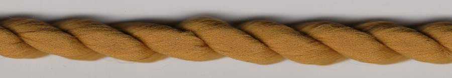 <font color="red">IN STOCK<br>MADE IN USA</font><br>5/16" 2-ply Poly Twisted Cable Cord-Antique Gold