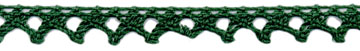 <font color="red">IN STOCK</font><br>5/8" Cotton Cluny Edge Lace-Spruce