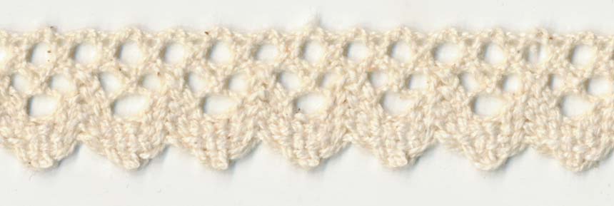 <font color="red">IN STOCK</font><br>5/8" Cotton Cluny Sawtooth Edge-Natural