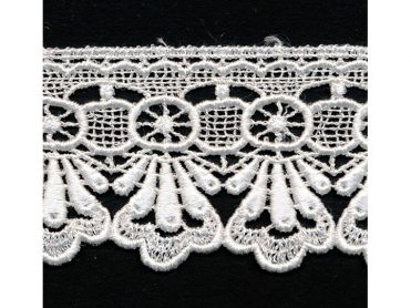 <font color="red">IN STOCK</font><br>2" Rayon Venise Lace-Ivory