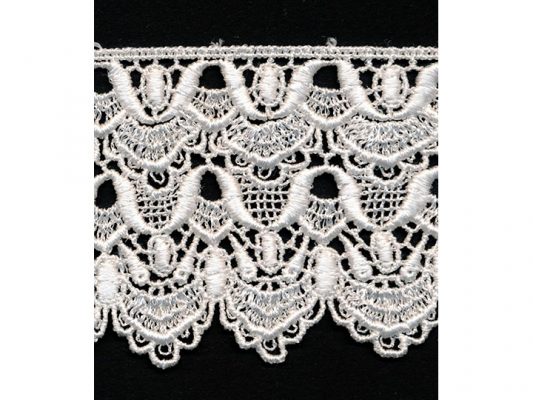 <font color="red">IN STOCK</font><br>2+7/8" Rayon Fancy Venise Lace-Ivory