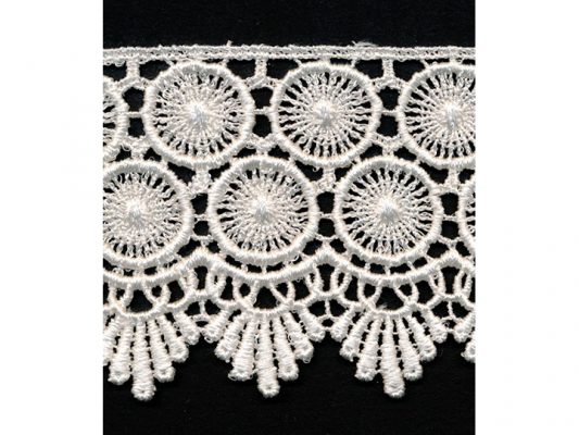 <font color="red">IN STOCK</font><br>2+3/4" Rayon Venise Lace-Ivory