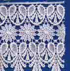 <font color="red">IN STOCK</font><br>3+3/4" Rayon Venise Lace-Ivory