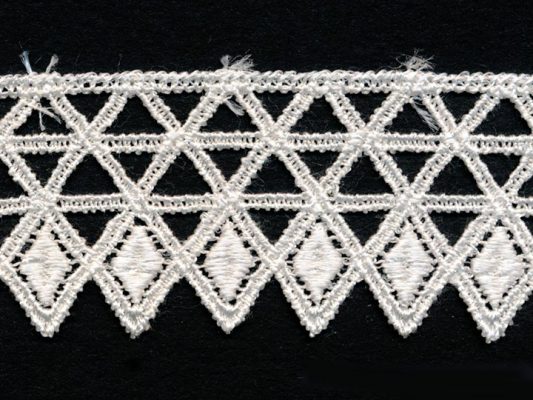 <font color="red">IN STOCK</font><br>1+3/4" Rayon Venise Lace-Ivory