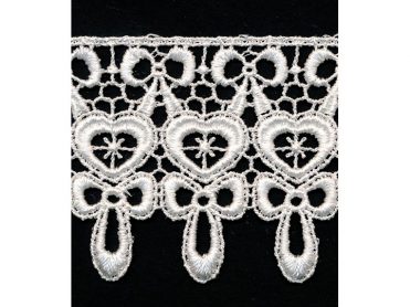 <font color="red">IN STOCK</font><br>2+1/2" Rayon Venise Lace-Ivory
