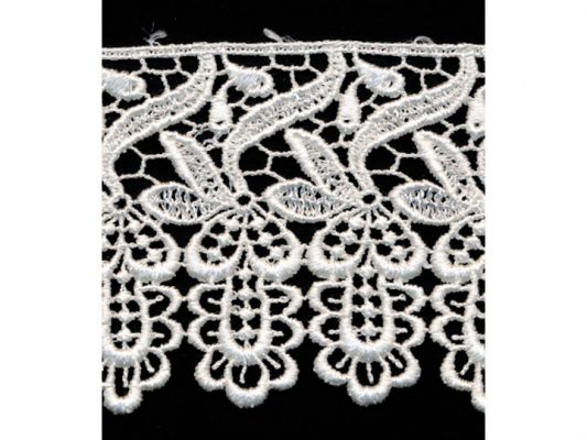 <font color="red">IN STOCK</font><br>3" Rayon Venise Lace-Ivory