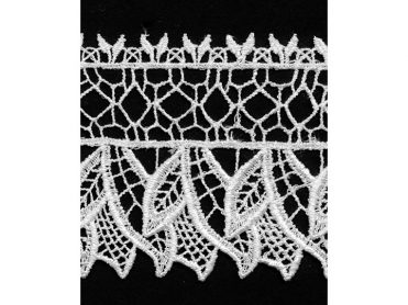 <font color="red">IN STOCK</font><br>2+3/4" Rayon Venise Lace-White