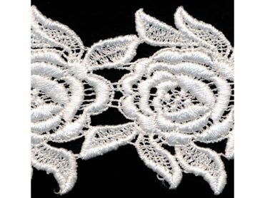 <font color="red">IN STOCK</font><br>2+7/8" Rayon Floral Venise Lace-Ivory