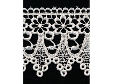 <font color="red">IN STOCK</font><br>3+1/4" Rayon Venise Lace-Ivory