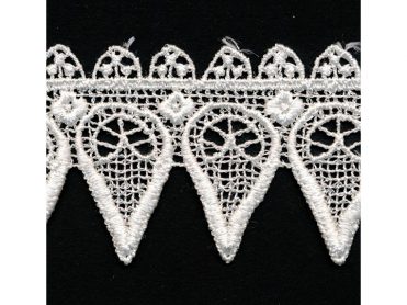 <font color="red">IN STOCK</font><br>2+1/4" Rayon Venise Lace-Ivory