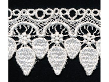 <font color="red">IN STOCK</font><br>2+1/2" Rayon Venise Lace-Ivory