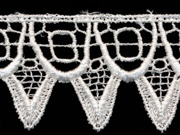 <font color="red">IN STOCK</font><br>2" Rayon Venise Lace-Ivory
