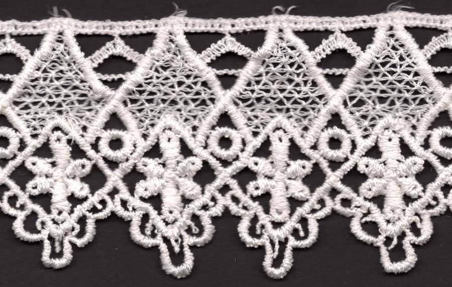 <font color="red">IN STOCK</font><br>2+1/4" Rayon Venise Lace-Ivory