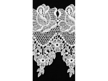 <font color="red">IN STOCK</font><br>4+3/4" Rayon Venise Lace-Ivory