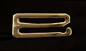 <font color="red">IN STOCK</font><br>1" "e" Hook-Gold