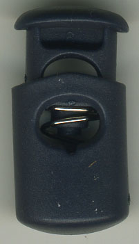 <font color="red">IN STOCK</font><br>1" Fighter Cord Lock-Navy
