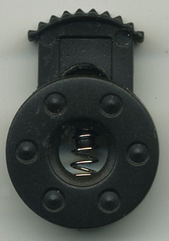 <font color="red">IN STOCK</font><br>1" Circle Grip Cord Lock-Black