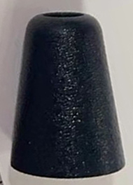 <font color="red">IN STOCK</font><br>1/2" Cord Stopper End Cap-Black